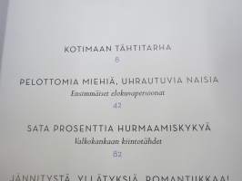 Suomalaisten filmitähtien kulta-aika, numeroitu 0664 / 1550, samettikannet, akuperäisessä kotelossaan