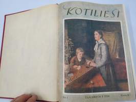 Kotiliesi 1928 -vuosikerta, sidottu