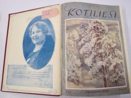 Kotiliesi 1928 -vuosikerta, sidottu
