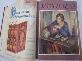 Kotiliesi 1928 -vuosikerta, sidottu