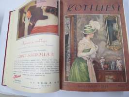 Kotiliesi 1928 -vuosikerta, sidottu
