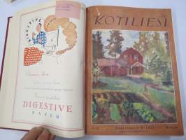 Kotiliesi 1928 -vuosikerta, sidottu