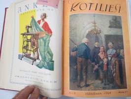 Kotiliesi 1928 -vuosikerta, sidottu