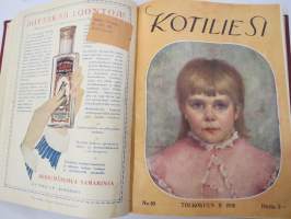 Kotiliesi 1928 -vuosikerta, sidottu