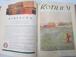 Kotiliesi 1928 -vuosikerta, sidottu
