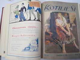Kotiliesi 1928 -vuosikerta, sidottu
