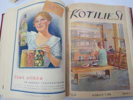 Kotiliesi 1928 -vuosikerta, sidottu