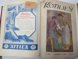 Kotiliesi 1928 -vuosikerta, sidottu