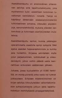 Asekätkentäjuttu. ( Suomen historia, sotahistoria )