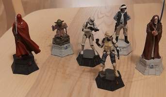 Star Wars shakkinappuloita 21 kpl