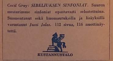 Sibeliuksen sinfoniat.  ( Musiikki, kansallissäveltäjät, analyysi, orkesterimusiikki )