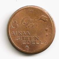 Oulu 1605-2005  400 v aikaa sitten edellä   - poletti  20 mm