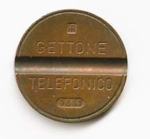 Gettone Telefonica - poletti 25 mm