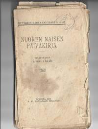 S Salanimi / Nuoren naisen päiväkirja Julkaisija	Oulu :Marjamaa  1924Sarja	Nyyrikin romaaniosasto, 47