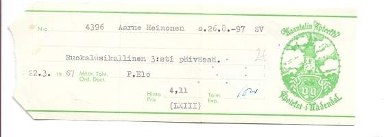 Naantalin Apteekki    signatuuri  1967