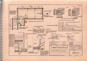 Linnoittamisohjesääntö II, 2 osa. Työpiirustukset  (Lin.O II, 2) 1947