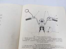 Mini-Mokik / Minimokick Stella Service Manual -mopedi, huolto-ohjekirja, monikielinen