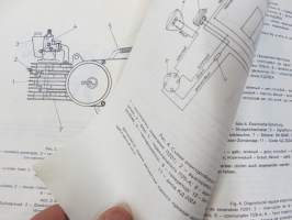 Mini-Mokik / Minimokick Stella Service Manual -mopedi, huolto-ohjekirja, monikielinen