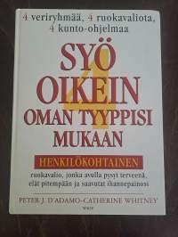 Syö oikein Oman tyyppisi mukaan
