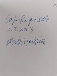 Kerrostalon kuolema (signeerattu, tekijän omiste)