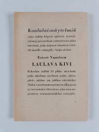 Laulava kivi ja muita koululaisnäytelmiä