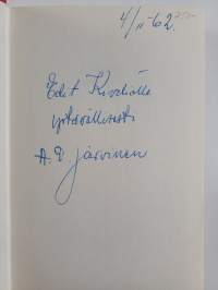 Viimeisellä vedenjakajalla (signeerattu, tekijän omiste)
