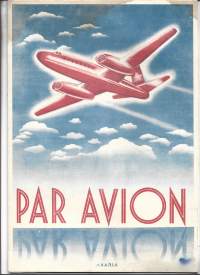 Par Avion  vanha vajaa kirjelehtiö