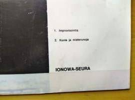 LP Aleksandra Ionowa – Soittaa Ja Lukee Mietelmiään (Improvisations On The Piano And Reflections In Verse)  H 72