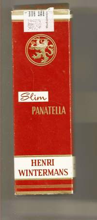 Slim Panatella  sikarilaatikko pahvia 16x5x1 cm