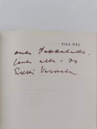 Månsånger (signeerattu, tekijän omiste)
