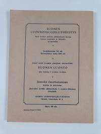 Suomen luonto : Suomen Luonnonsuojeluyhdistyksen vuosikirja 1955
