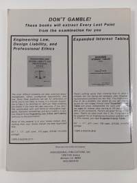 Ch. E. Practice exam set for the chemical engineering P.E. Examination