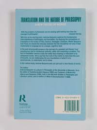 Translation and the nature of philosophy : a new theory of words