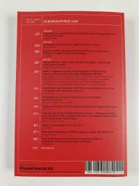 European public law : volume 26, issue 2 : june 2020