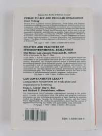 Carrots, sticks &amp; sermons : policy instruments &amp; their evaluation