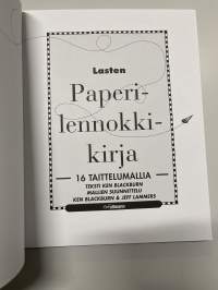 Lasten paperilennokkikirja, sivuja n. 90