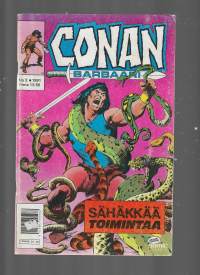Conan Barbaari 2 1991 sähäkkää toimintaa