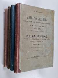 Suomalainen kirjallisuus : aakkosellinen ja aineenmukainen luettelo 1544-1877 ; 1.-2. lisävihko 1878-1885 ; 3. lisävihko 1886-1891 ; 4. lisävihko 1892-1895