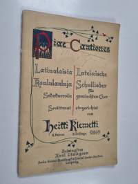 Piae cantiones : latinalaisia koululauluja sekakuorolle = lateinische schullieder für gemischen Chor