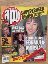 Apu 1994 nr 45 - Suurperheen onnea, Mika Salo ja Noriko, Suomen uusi formula-morsian, Karita Mattila hurmaa kotiyleisön, ym.