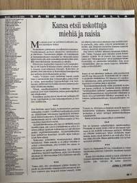 Apu 1994 nr 45 - Suurperheen onnea, Mika Salo ja Noriko, Suomen uusi formula-morsian, Karita Mattila hurmaa kotiyleisön, ym.