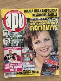 Apu 1994 nr 22 - Tangokuningatar Kaija Pohjola: Tähti ja aviomiehen pitkä työttömyys, Susanna Rahkamo ja Petri Kokko: Miksi salasimme rakkautemme, ym.