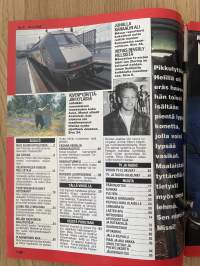 Apu 1995 nr 8 - Autolla Kanaalin ali, Apu tapasi Tshetshenian nuoria sotaveteraaneja, Miss Suomi Heli Pirhonen kotonaan Kiteellä,  ym.