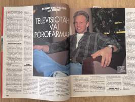 Apu 1995 nr 8 - Autolla Kanaalin ali, Apu tapasi Tshetshenian nuoria sotaveteraaneja, Miss Suomi Heli Pirhonen kotonaan Kiteellä,  ym.