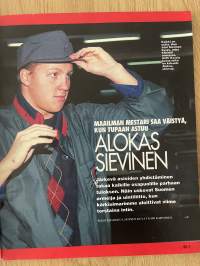 Apu 1994 nr 42 - Samuli Edelmann puhuu, Valmentajan yllätysveto: Jani Sievinen ja kumppanit inttiin, Petetty Diana paljastusten ryöpyssä, ym.