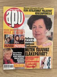 Apu 1995 nr 20 - Niinisalon internaatista 50 vuotta, Kesän moottorihäät: Missä ja miten?, Tellervo Koivisto uudessa kodissaan, Anna-Kaisa Hermunen, ym.
