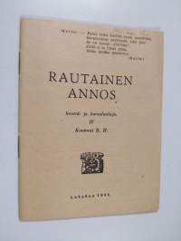 Rautainen annos kenttä- ja korsulauluja 4