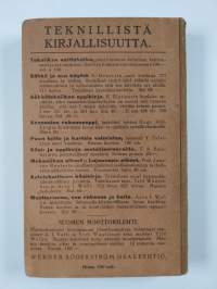 Puun hiilto ja hartsin valmistus