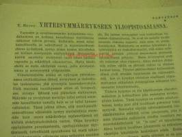 Tähystäjä poliittis-kirjallinen viikkolehti 1929 nr 6 (Yrjö ruutu, Elmo Kaila, Martti Pesonen, E.A. Aaltio, elsa Enäjärvi)