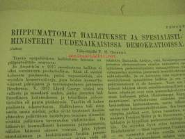 Tähystäjä poliittis-kirjallinen viikkolehti 1929 nr 6 (Yrjö ruutu, Elmo Kaila, Martti Pesonen, E.A. Aaltio, elsa Enäjärvi)